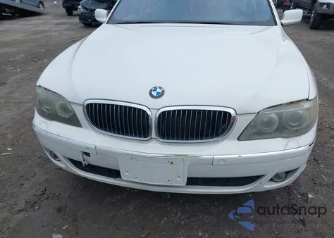 2006 BMW 750Li z USA, uszkodzony, nr VIN WBAHN83596DT59243